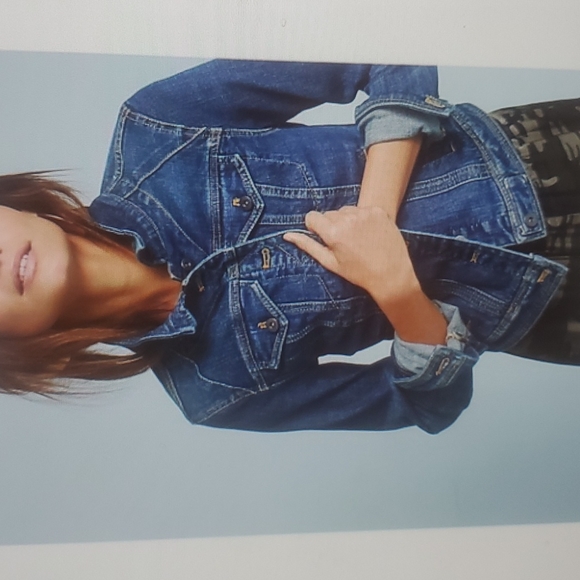 pilcro classic denim jacket